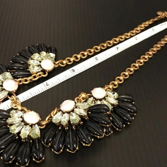 J. Crew Antique Gold-Tone Floral Necklace - Picture 7 of 9